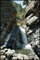 kleiner Wasserfall des Río Almendro Amargo bei Dos Aguas