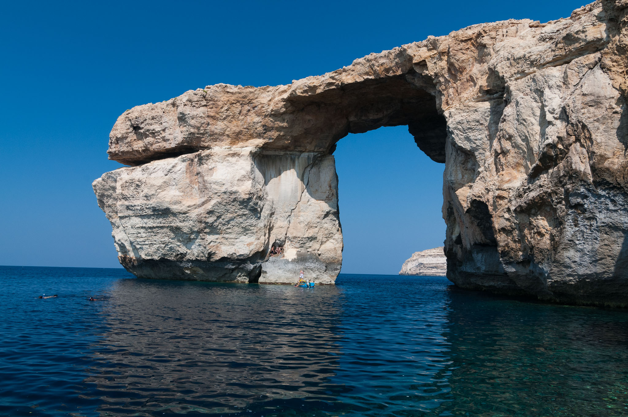Blue Hole & Azure Window in Dwejra, Gozo