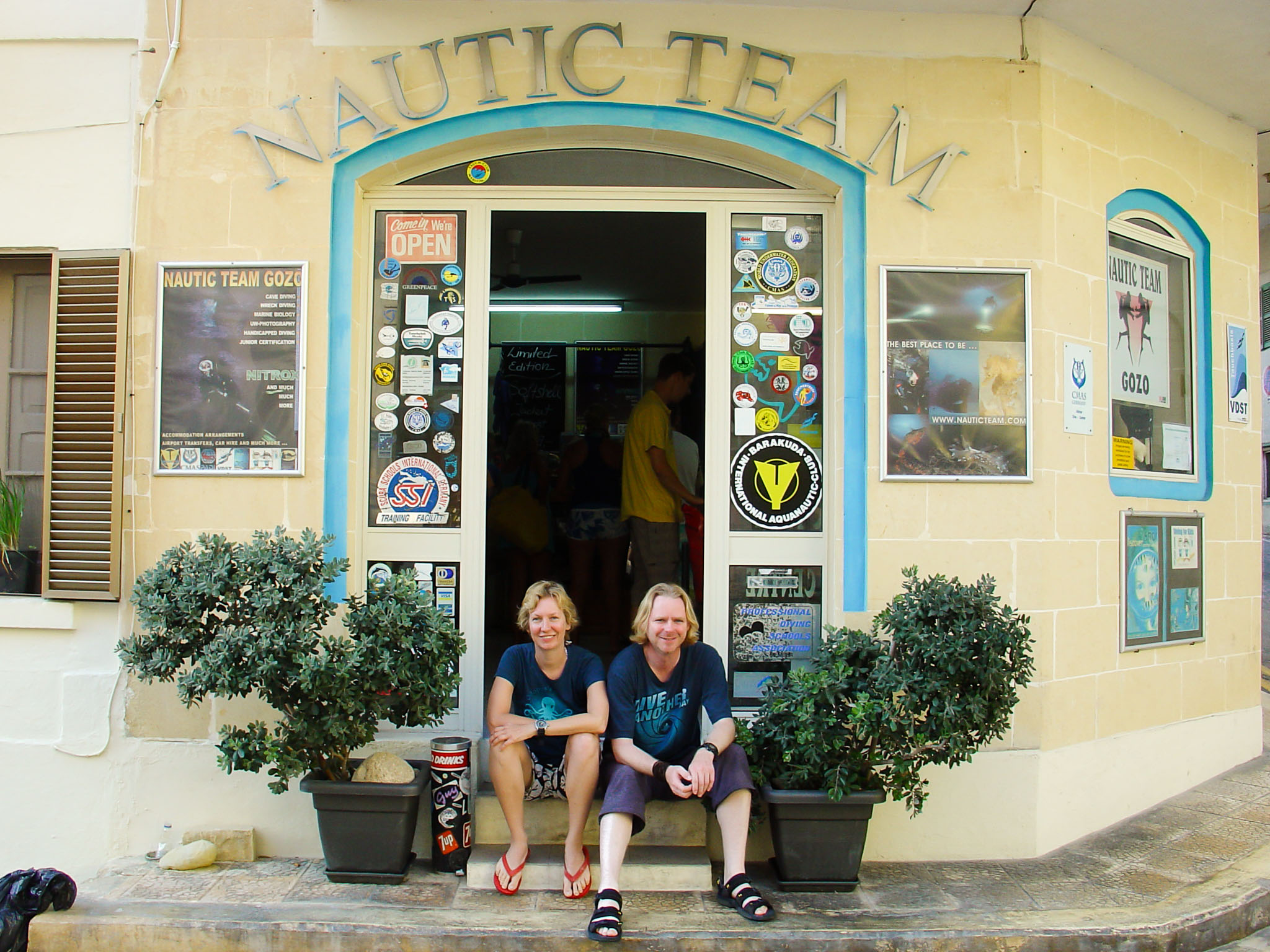Tauchen mit dem "Nautic-Team", Marsalforn, Gozo