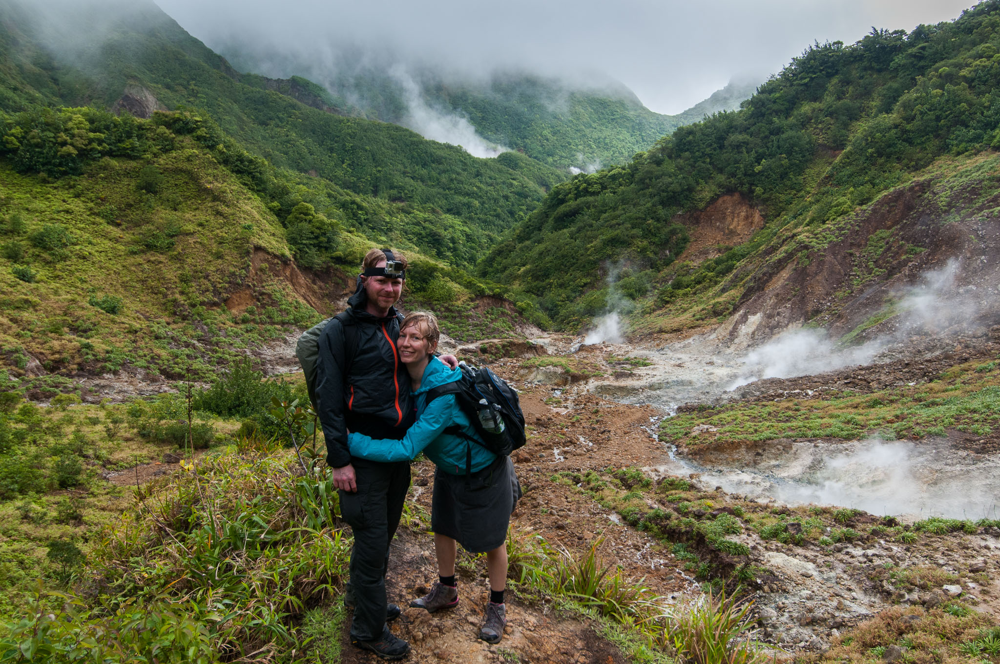 Dominica - Wanderung zum "Boiling Lake"