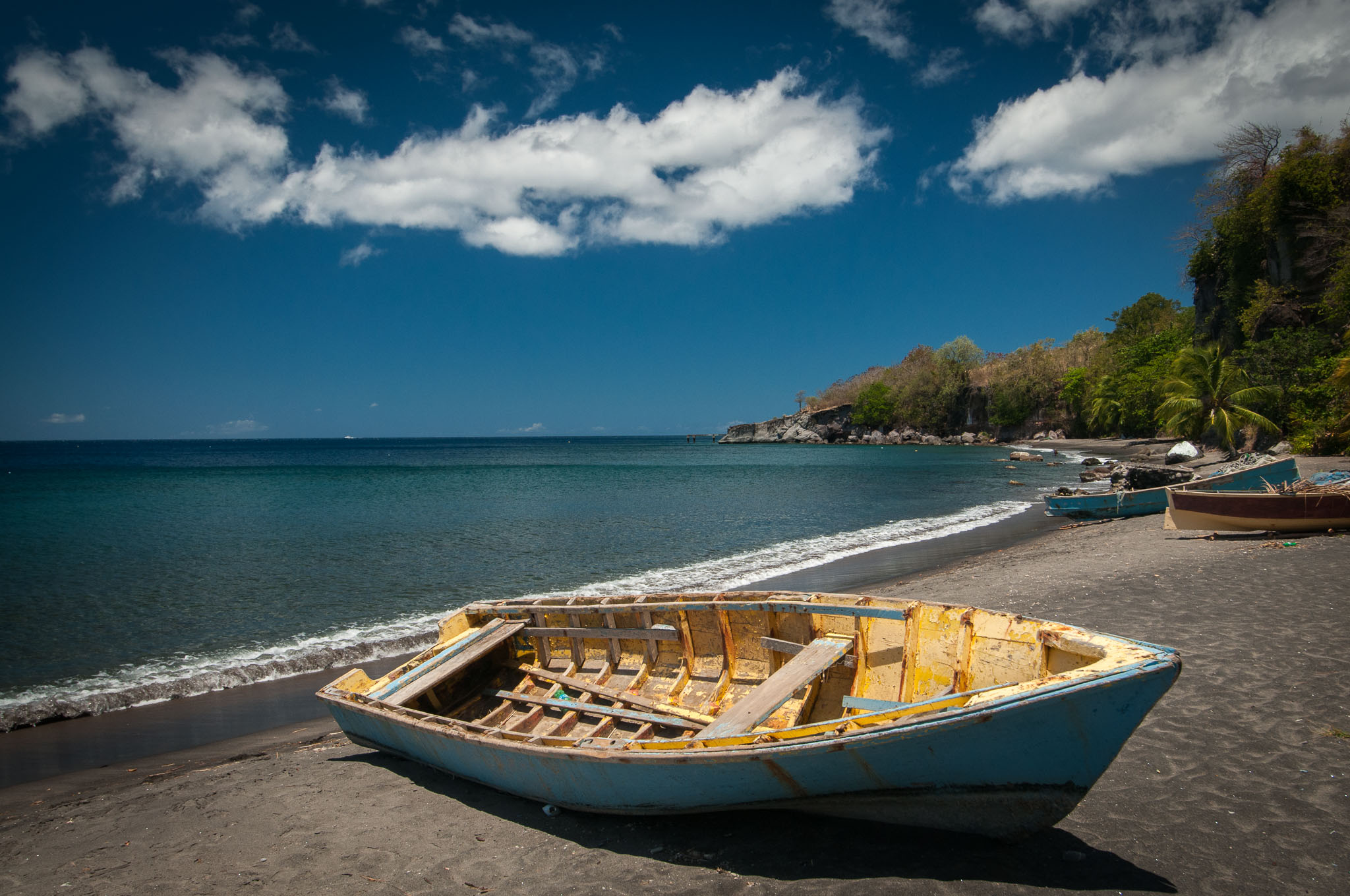 Dominica - Am Strand von Salisbury