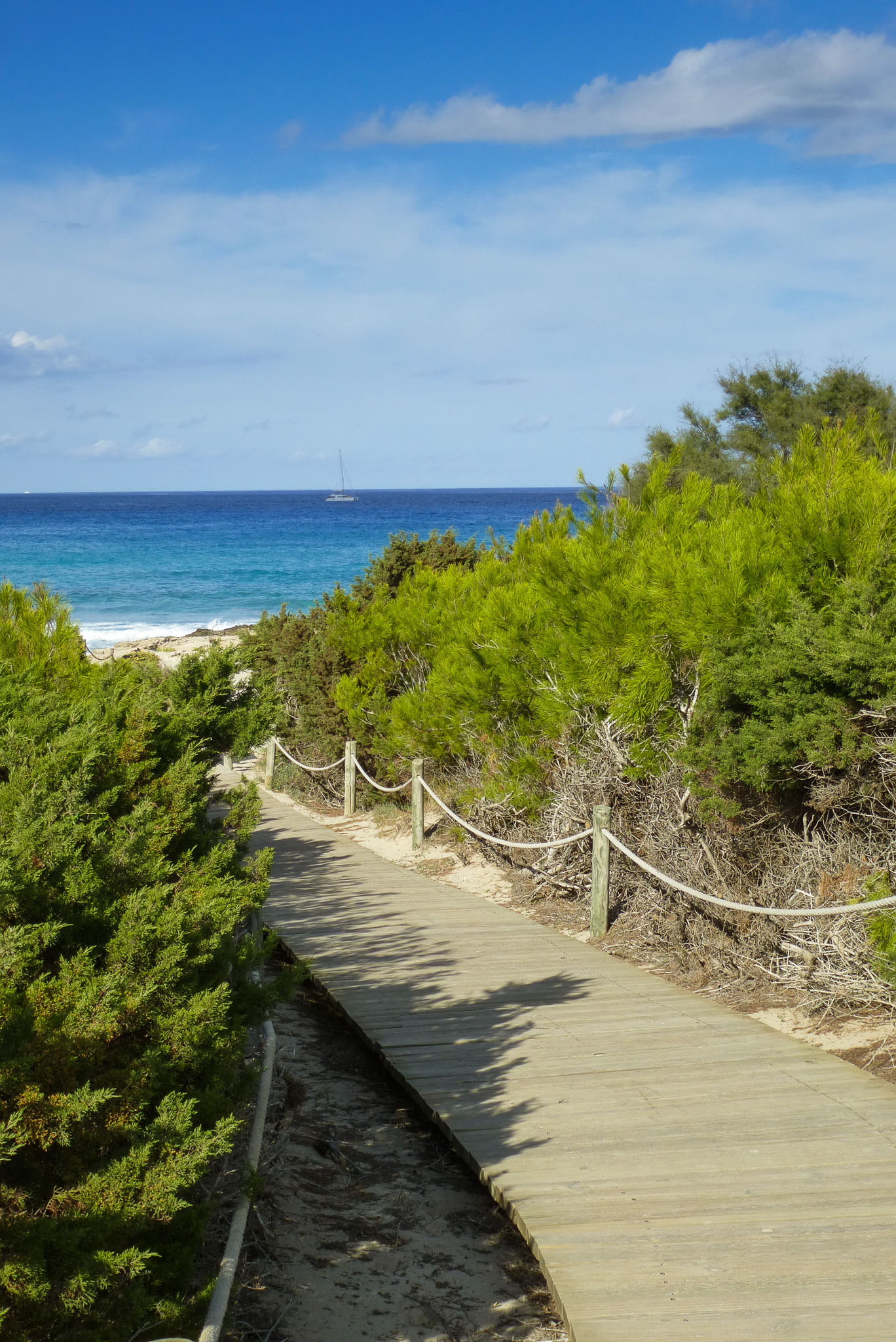 am Strand bei Es Caló