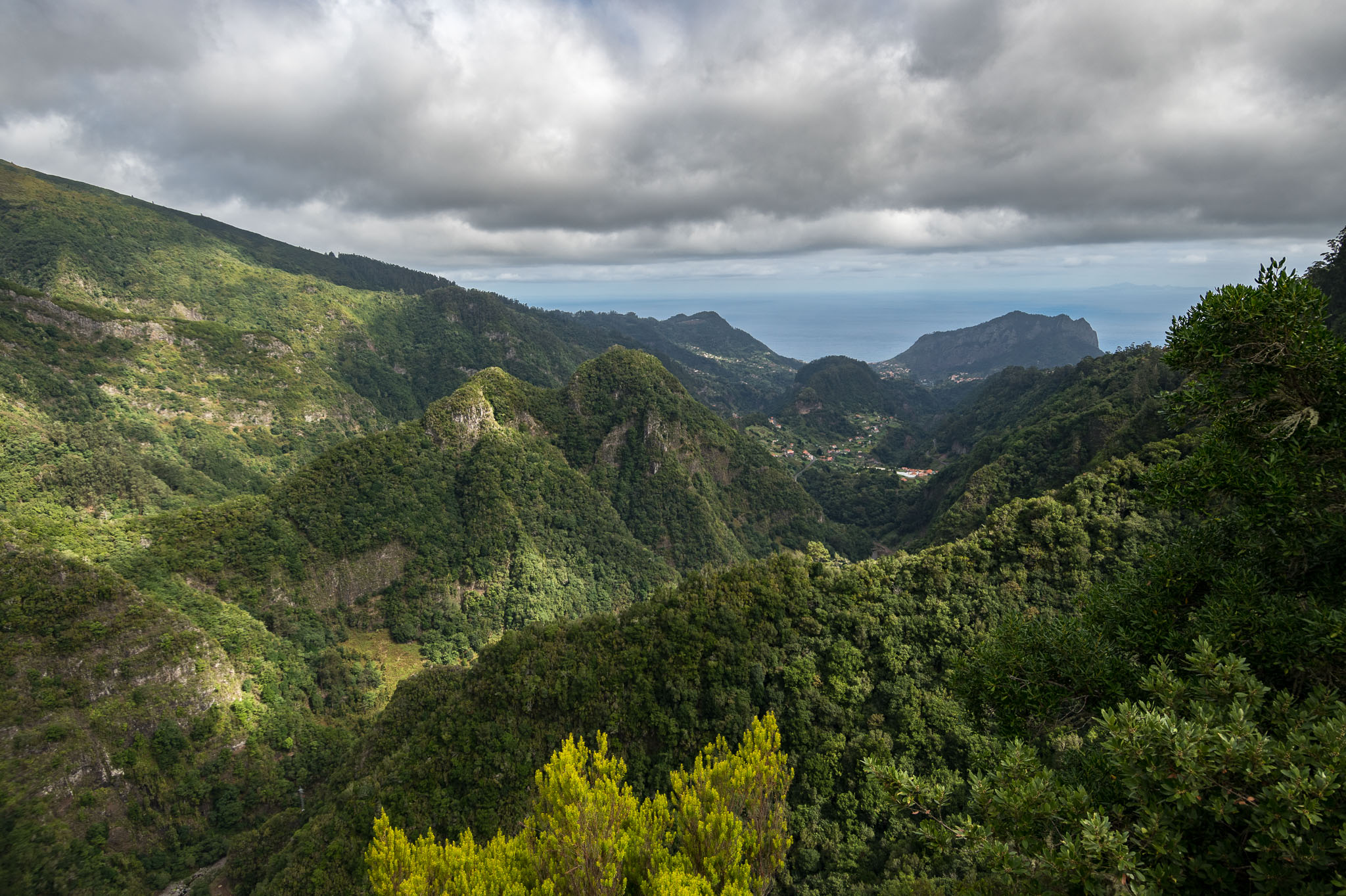 Wanderung im Parque Natural do Ribeiro Frio